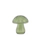 Glasvase svamp grøn- mushroom 10 cm