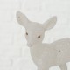 Bambi Par Hvid glitter - A Christmas Carol