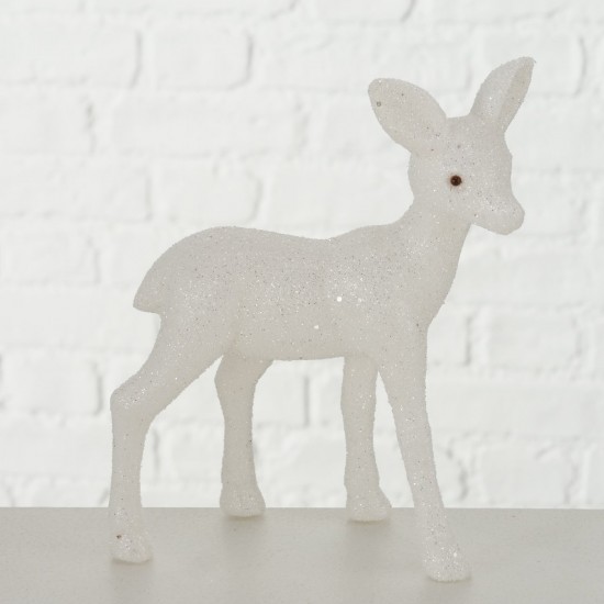 Bambi Par Hvid glitter - A Christmas Carol