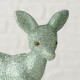 Bambi Par lysegrøn glitter H13cm