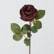 Vintage Rose Rød - Kunstig Blomst