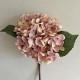 Kunstig hortensia rosa 34 cm