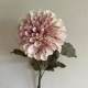 Kunstig Dahlia rosa 65cm