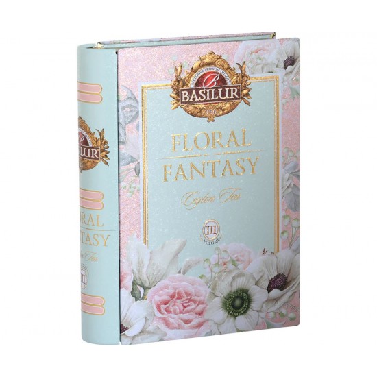 Basilur Kirsebær & Rose grøn te - 100 g løsblade Floral fantasy - Tebog