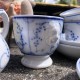 Antikt Kaffestel i dukkestørrelse fra Villeroy & Boch Musselmalet