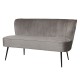 Marat Sofa velour B127cm Latte