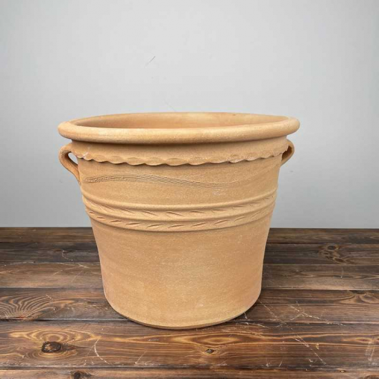 Milos Blomsterkrukke terracotta H35cm Ø45cm