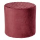 Ejby Puf i bordeaux velour