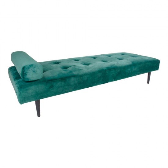 Capri Daybed - Daybed i grøn velour