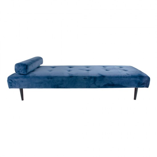 Capri Daybed - Daybed i mørkeblå velour