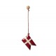 Dansk flag Metal ornament fra Maileg