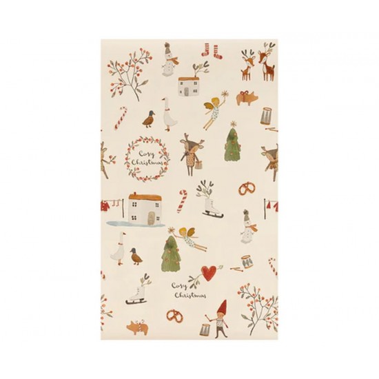 Gavepapir 10 m Cosy Christmas Maileg