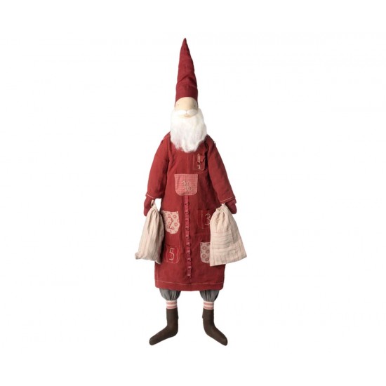 Kalender Nisse - julemand 123 cm Maileg