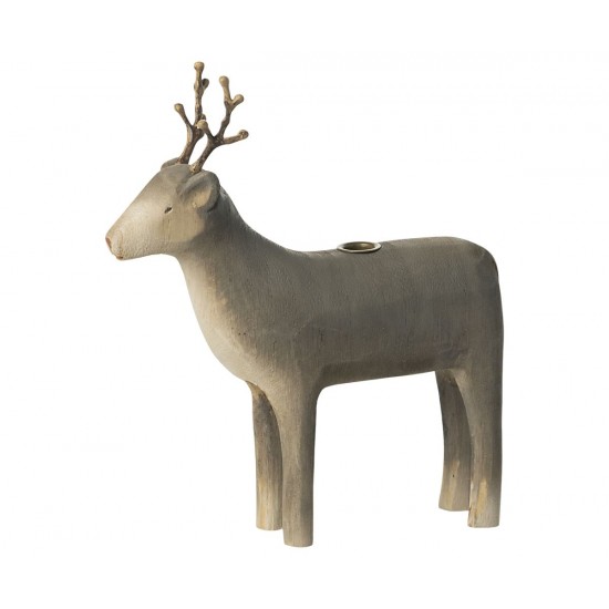 Lysestage Maileg Medium reindeer