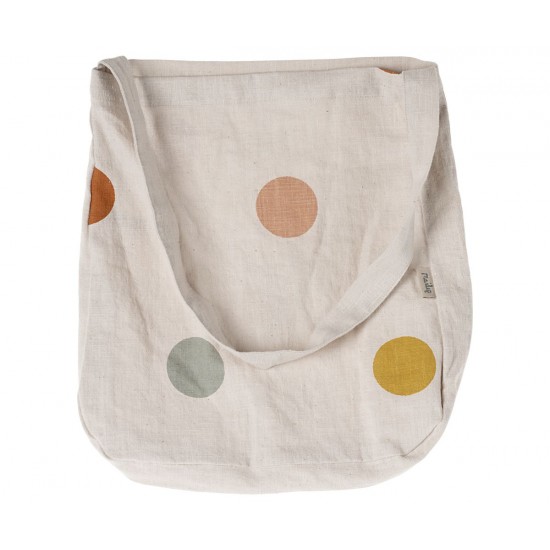 Tote bag Multi dots en strop Maileg