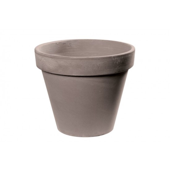 Stor terracotta krukke Vaso Grå H38cm