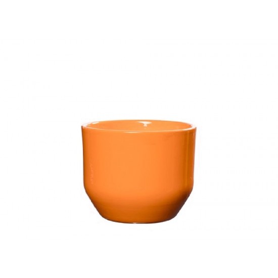 Blomster krukke 12 cm orange