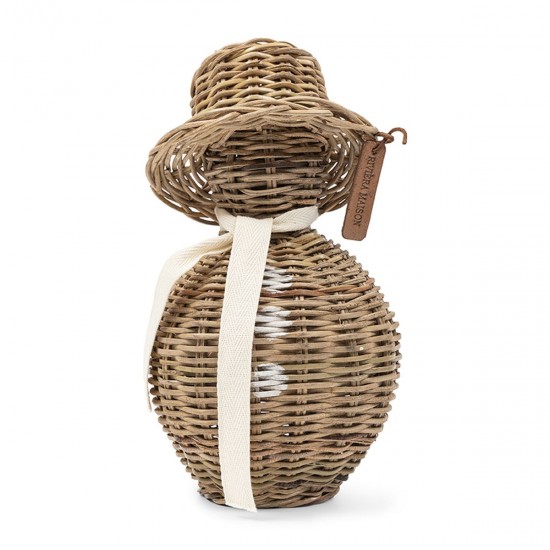 Rattan Snemand fra Riviera Maison H50cm