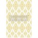 Decor Transfer Kacha Gold damask 60x88cm