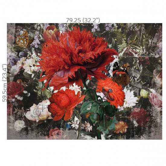 Decoupage Hokus Pokus - Flower Melody - 1 ark 79x59cm