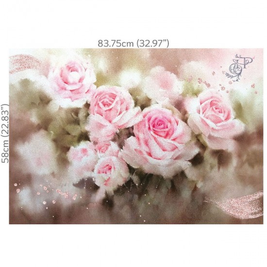 Decoupage Hokus Pokus - English Rose - 1 ark 58x83cm