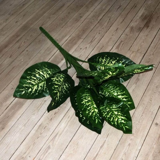 Kunstig plante - Zebra Dieffenbachia 115cm høj