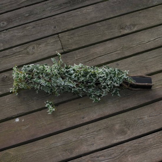 Kunstig Plante - Broget Efeu søjle 65cm med ca 550 blade