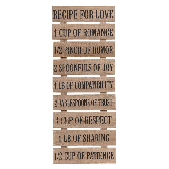 Skilt Recipe for love