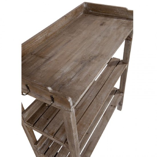 Bord med hylder H82cm Farmhouse