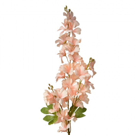 Dekorationsgren pink med blomster H100cm