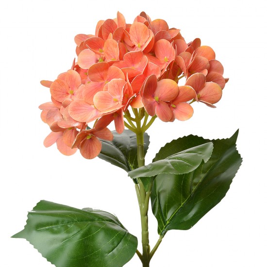 Kunstig blomst Orange H68cm