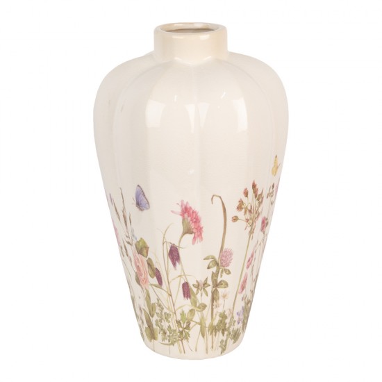 Vase med engblomster H40 cm Blooming Spring