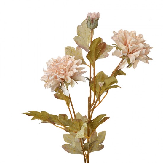 Blomst til deko beige H68cm