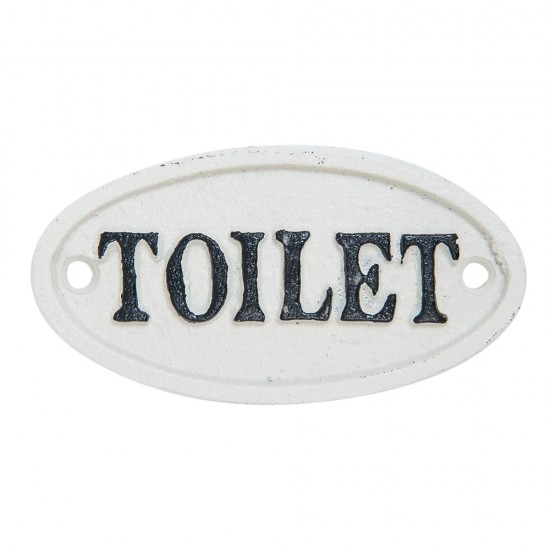 Toiletskilt 10x1x5 cm