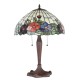 Tiffany Bordlampe H60cm Flerfarvet