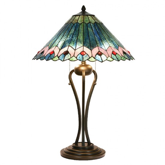 Tiffany Bordlampe H73cm