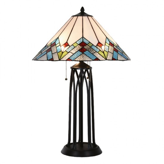 Tiffany Bordlampe H75cm