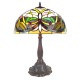 Tiffany bordlampe til 2 pærer H58cm