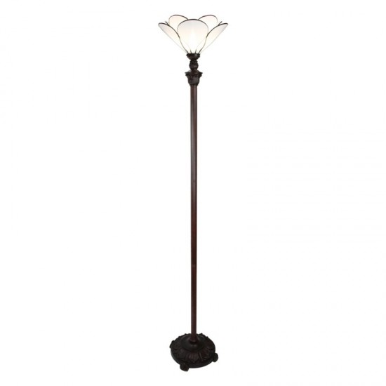 Tiffany gulvlampe uplight H183cm