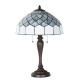 Bordlampe Tiffany Grå Ø40xH58 cm