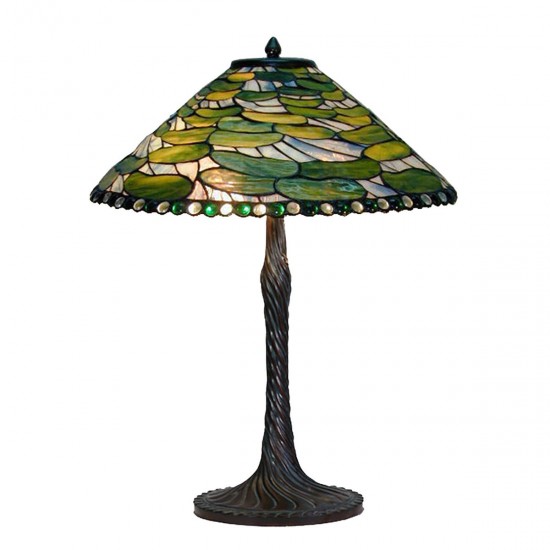 Bordlampe Tiffany Ø51x75 cm