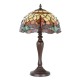 Tiffany bordlampe gul H53cm