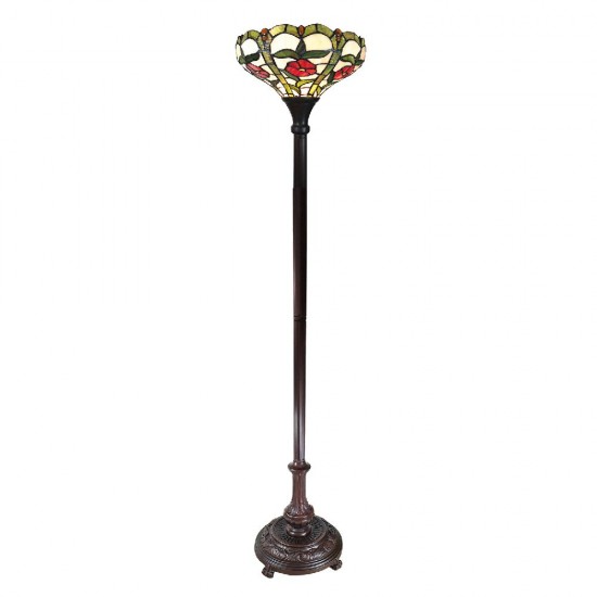 Gulvlampe 186cm Tiffany