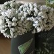 Kunstig hvid Allium - lille buket med 4 - 5 blomster