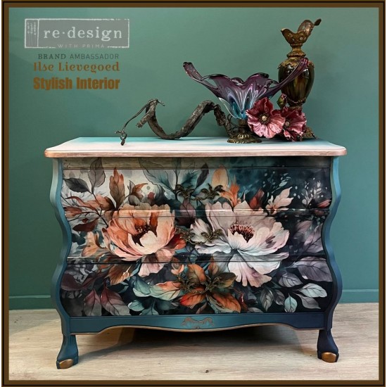 Decoupage Papir - Floral Dream 59x84 cm