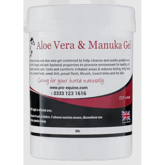 Aloe Vera & Manuka Gel - 300 gram - Førstehjælp til sår til Hest