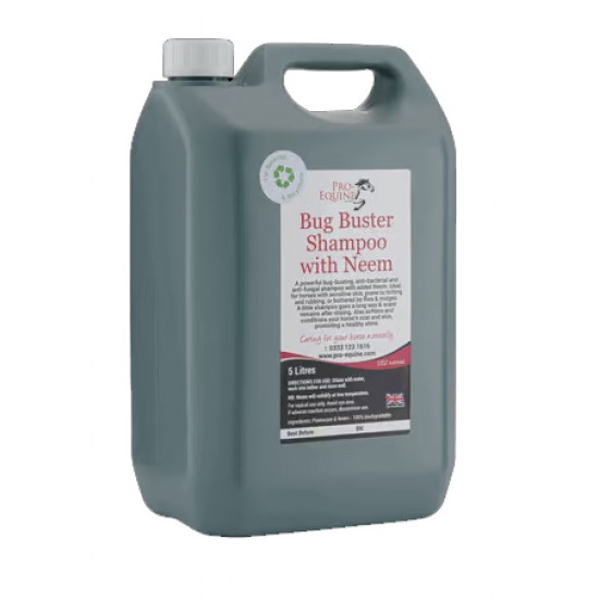 Bug buster Shampoo hest 5 liter