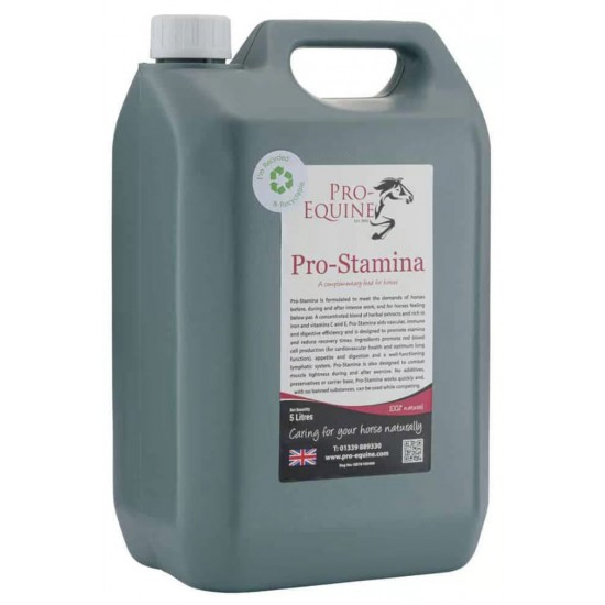 Pro-Stamina 5 liter - Optimal booster til Hest