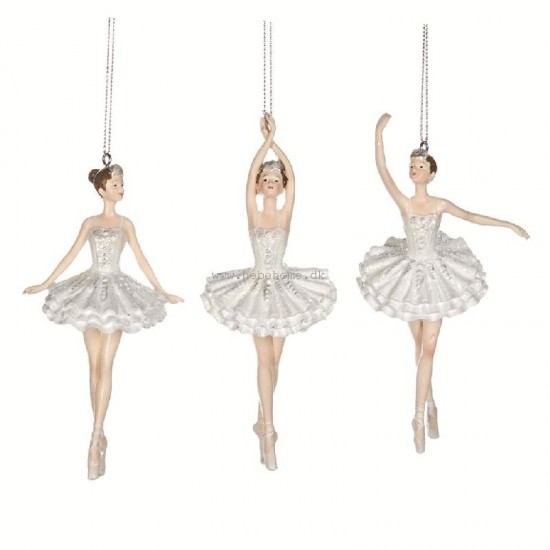 Ballerina med arme nede - Winter Wonderland