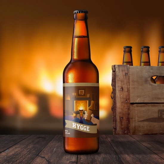 HYGGE Øl Imperial Stout 500 ml Midtfyns Bryghus